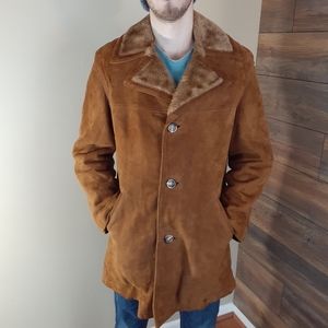 Vintage Men's Suede Mac-Mor Coat